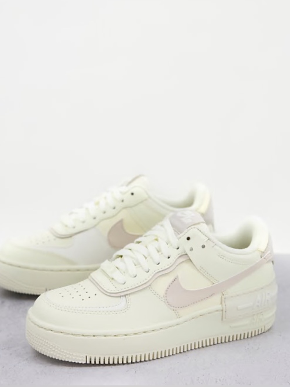 Nike Air Force 1 Low Shadow in Coconut Milk, Women's Size 8.5